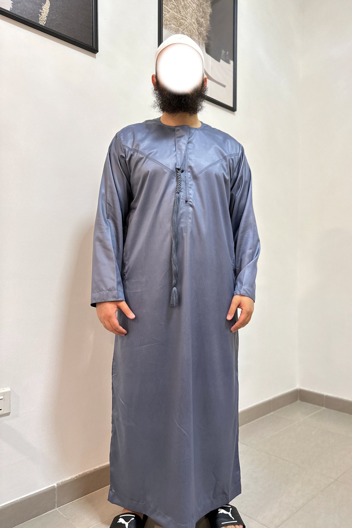 Pack Père Fils Qamis Émirati Satiné